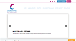 Desktop Screenshot of contratacionesempresariales.com
